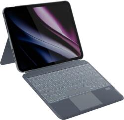 Epico háttérvilágítású billentyűzetes tok iPad Pro 11" (M4/M5) készülékhez - DE/szürke