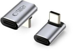 Tech-Protect Ultraboost Aa02 Szögletes Adapter Type-c Szürke