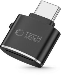 Spigen Tech-protect Ultraboost Type-c Kártyaolvasó Micro Sd/tf Fekete