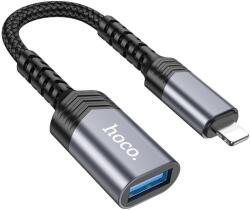 hoco. adapter iPhone Lightning 8-pin (férfi) USB (női) 3.0 UA24 fekete,