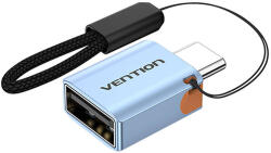 Vention USB 3.1 C M - USB F OTG Adapter zsinórral Vention (Szürke)