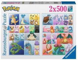 Ravensburger 2 x 500 db-os puzzle - Pokémon gyűjtemény (12000229) (12000229)