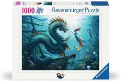 Ravensburger 1000 db-os puzzle - Sárkány, sellő, teknős (12001434) (12001434)