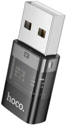 hoco. adapter USB A (férfi) - Typ C (női) UA36C átlátszó fekete