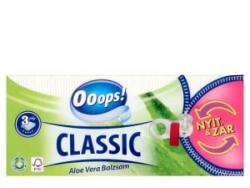 Ooops! papírzsebkendő Classic 3 rétegű Sensitive Open & Close 90db (5998648704419)