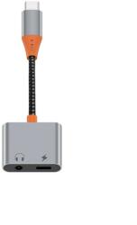 WIWU - Audio adapter LT10 Typ C to Typ C + 3.5mm