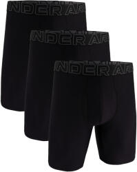 Under Armour Perf Tech Solid 9in 3Pack Black Férfiboxeralsó XXL