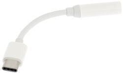 USB -Type C - 3.5 mm Jack adapter fehér - smartdiszkont