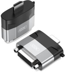 XO adapter GB013 HDMI - DVI szürke