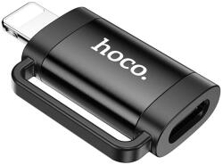 hoco. adapter OTG Lightning (férfi) - Type C (női) 2A UA31B fekete