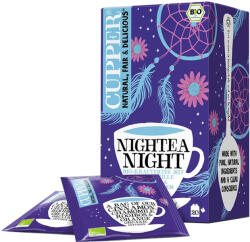 Cupper Nightea Night bio gyógynövény tea (20 filter)