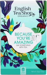 English Tea Shop Because You are Amazing - Mert fantasztikus vagy - bio teaválogatás (20 filter)