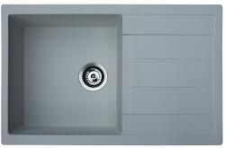 Metalac Atos Plus Metalac Xgranit Gránit Mosogatótálca - Extra mély, Csepegtetőtálcás, Grafit (377922) - rent-xgranit