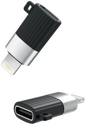 XO NB149-D átalakító adapter USB Type-C - Lightning fekete