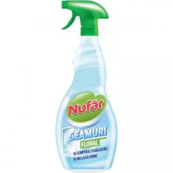 Nufar Solutie curatare geamuri Nufar Floral, 500 ml 56090