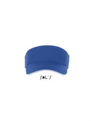 SOL'S Uniszex sapka SOL'S SO01196 Sol'S Ace - visor -Egy méret, Royal Blue/White