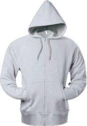 Kariban Uniszex kapucnis pulóver Kariban KA444 Full Zip Hooded Sweatshirt -4XL, Oxford Grey