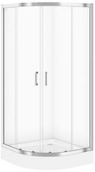 Cersanit ZIP negyedköríves zuhanykabin 90x90 cm, króm S154-002 (S154-002)