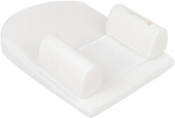 KikkaBoo Бебешки мемори клиновиден позиционер Kikkaboo - Airknit, White (31106010134)