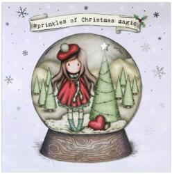 Santoro gorjuss Коледна картичка Santoro Gorjuss - Snowglobe (XGJ006)