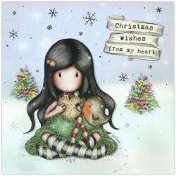 Santoro gorjuss Коледна картичка Santoro Gorjuss - Christmas Friend (XGJ003)