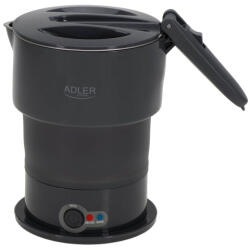 Adler AD 1377 Szürke 0, 6 Literes Szilikon Vízforraló - Turisták Számára