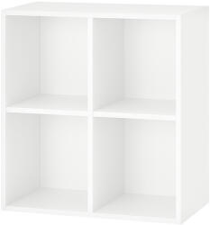 Leziter Boxie nyitott fali szekrény 80x80x37 cm fehér (LBX8080NYF) - homelux