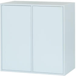 Leziter Boxie 2 ajtós fali szekrény 80x80x37 cm kék (LBX80802AK) - homelux