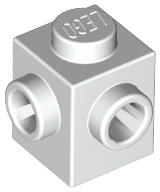 LEGO® Caramida modificata 1 X 1 cu 2 Knobs alaturati (6224811)