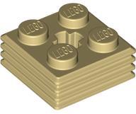 LEGO® Caramida modificata 2 X 2 X 2/3 grill (6330903)