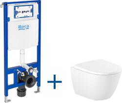 Roca Duplo One wc csésze készlet deszkával és kerettel A893106400 (A893106400)