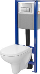 Cersanit Arteco keret készlet tállal, deszkával és gombbal S701-787 (S701787)