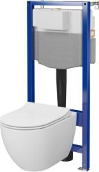 Cersanit Zen wc csésze készlet deszkával és kerettel S701-926 (S701926)
