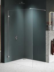 NEW TRENDY Avexa Nickel Brushed zuhanykabin fal walk-in 60 cm nikkel csiszolt/átlátszó üveg EXK-8625 (EXK8625)