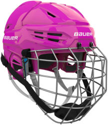 BAUER Cască de hochei RE-AKT 55 Combo Pink Senior M