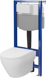 Cersanit Larga wc-keret tálal és ülőkével mély öblítéssel S701-892 (S701892)