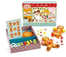 DJECO Set din lemn DJECO Gingerbread Man (DJ06516)