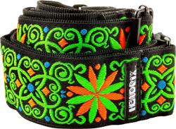 Dunlop JH26 Hendrix Blacklight Fillmore Verde Curea de chitară (<![CDATA[JH26]]>)