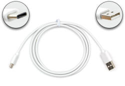 Samsung Gyári Galaxy S8, S9, S10, S20, S21, S22, S23, S24 USB to USB-C (Type-C) adat, töltőkábel kábel 1m, fehér (EP-DG970BWE)