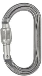 PETZL Karabiner OK csavarzáras 22mm szürke|vörös
