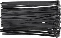 TOYA Colier de cablu detașabil 7, 6 x 250 mm negru (100 buc) (YT-70674)