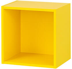 Leziter Boxie nyitott fali szekrény 40x40x27 cm sárga (LBX404027NYSA) - geminiduo