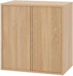 Leziter Boxie 2 ajtós fali szekrény 80x80x37 cm sonoma tölgy (LBX80802AST) - geminiduo