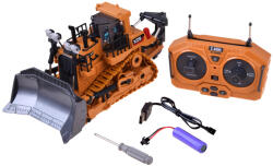 Inlea4Fun RC Távirányítós buldózer mozgatható karral Inlea4Fun TRACK-TYPE TRACTOR (JO-RC0600)