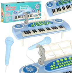 Inlea4Fun Interaktív játék zongora mikorfonnal Inlea4Fun ELECTRONIC KEYBOARD - Kék (IA-KX3041)