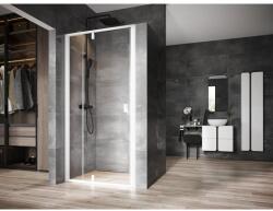RAVAK Nexty NDOP2-100 zuhanyajtó matt fehér+transparent 03OA0E01Z1 (03OA0E01Z1) - szaniteresklimacenter