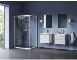 RAVAK Blix II NBLRV2K 80 zuhanykabin matt fehér+transparent 1XM40E00Z1 (1XM40E00Z1)