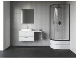 RAVAK Blix II NBLCP4 Sabina 90x90 zuhanykabin fekete+transparent 3BM70340Z1 (3BM70340Z1)