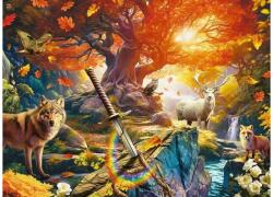 Ravensburger 12001307 - Excalibur erdő - 500 db-os puzzle (12001307)