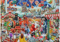 Ravensburger 12001583 - Limitált kiadás - A mikulás gőzöse - 1000 db-os puzzle (12001583)